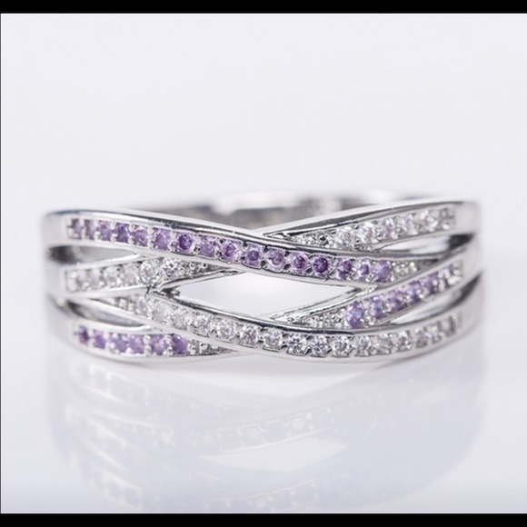 Pink Topaz November Birthstone Ring - Picture 4 of 6